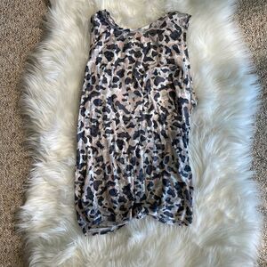 Old Navy tank top workout patterned active shirt size small s